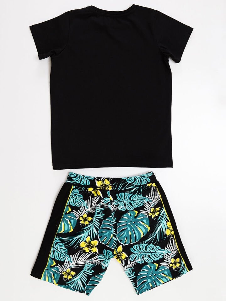 Vosvos Hawai Erkek Çocuk T-shirt Şort Takım