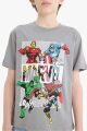 Erkek Çocuk Marvel Comics Bisiklet Yaka Kısa Kollu Tişört