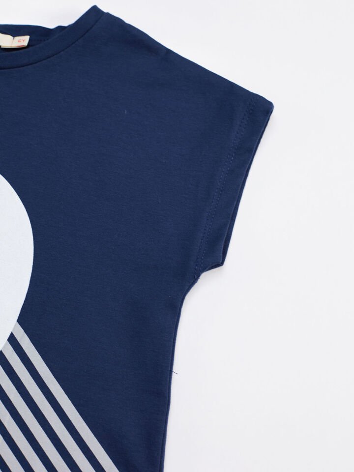 Star Cat Kız Çocuk T-shirt Tayt Takım