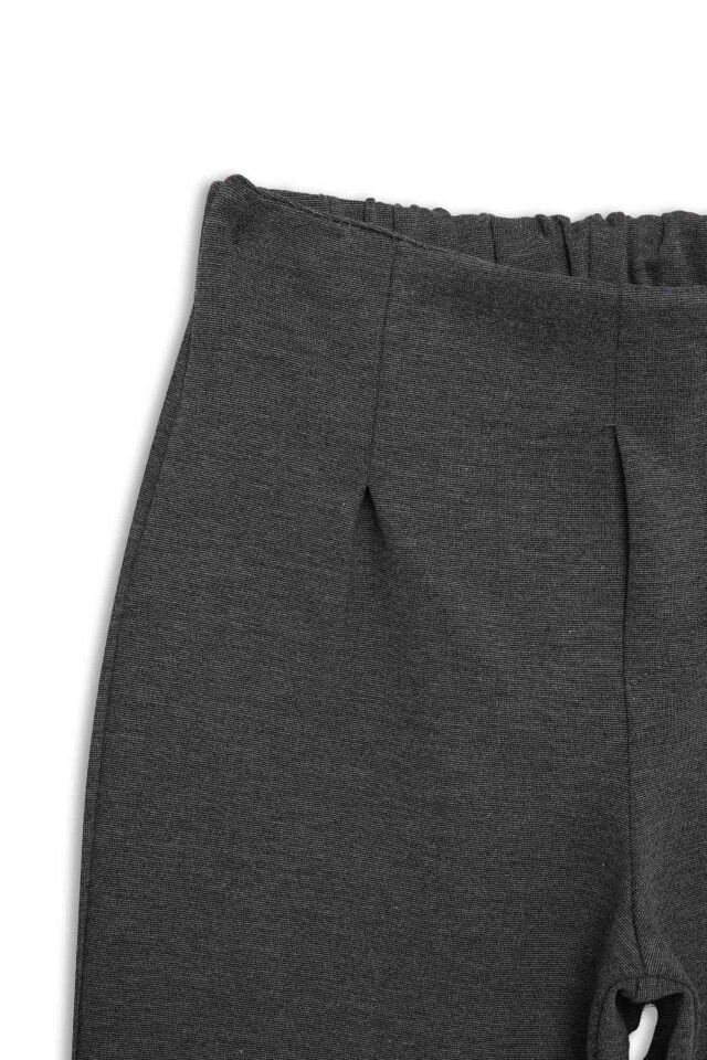 Kız Çocuk Baskılı Beli Paçası Lastikli Jogger Eşofman Altı