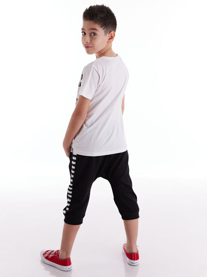 Survival Erkek Çocuk T-shirt Kapri Şort Takım