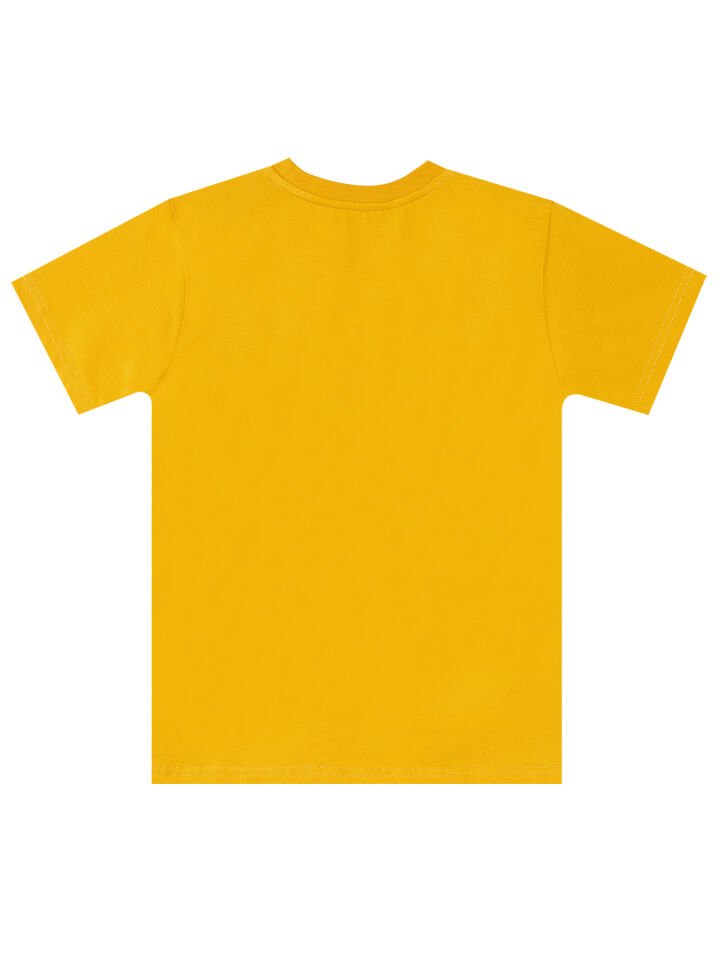 Arslan Erkek Çocuk T-shirt Kapri Şort Takım 10 Y - Hardal