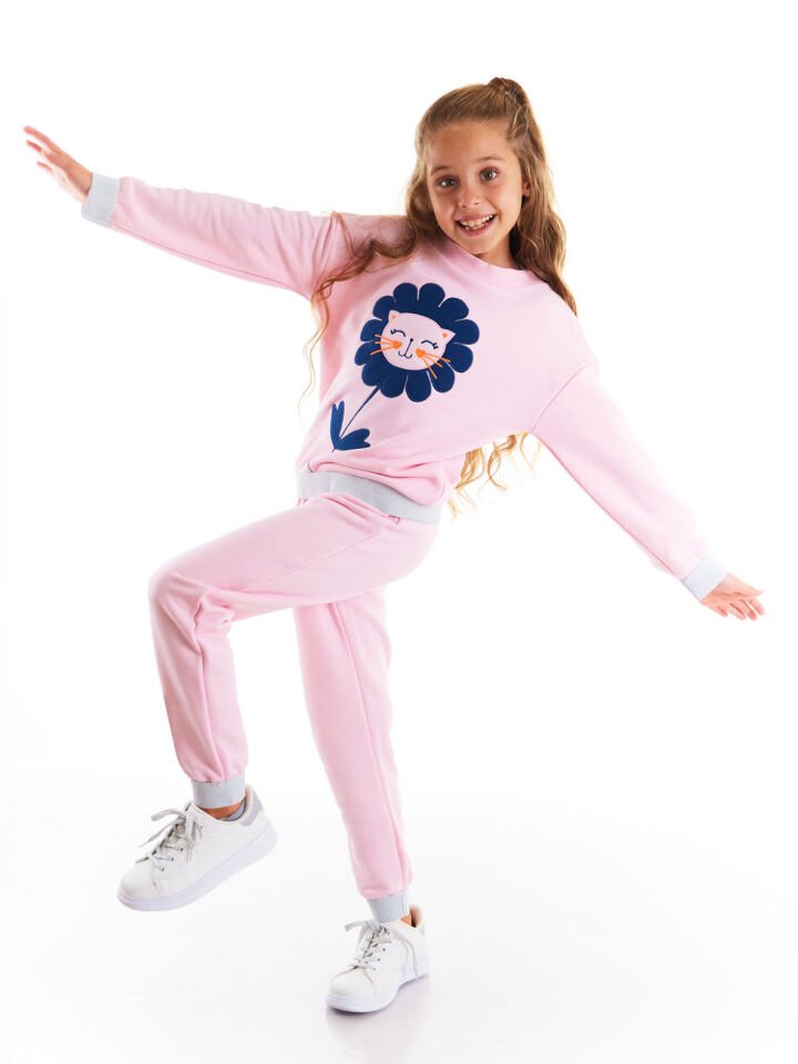 Smiley Daisy Kız Çocuk Eşofman Takım 8 Y - Pembe