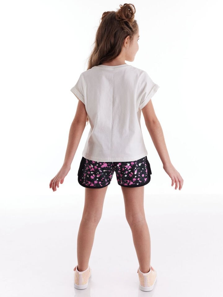 Splash Star Kız Çocuk T-shirt Şort Takım