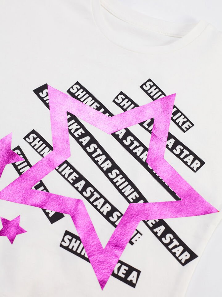 Splash Star Kız Çocuk T-shirt Şort Takım 9 Y - Siyah, beyaz