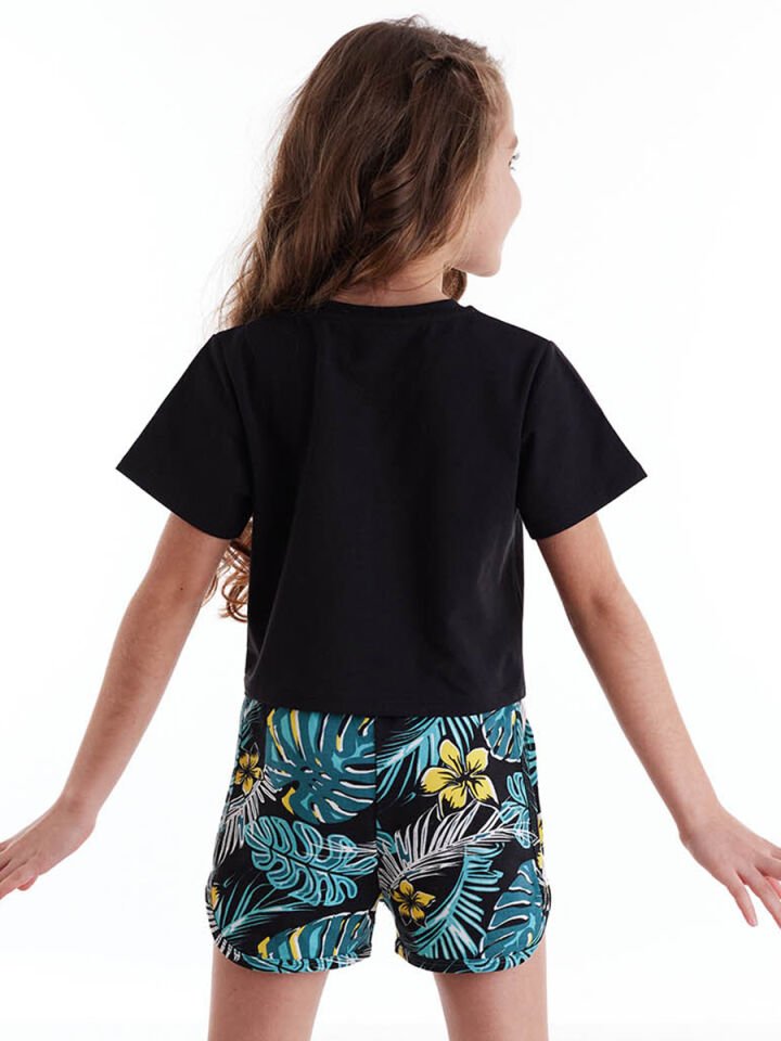 Maui Kız Çocuk Crop Top Şort Takım