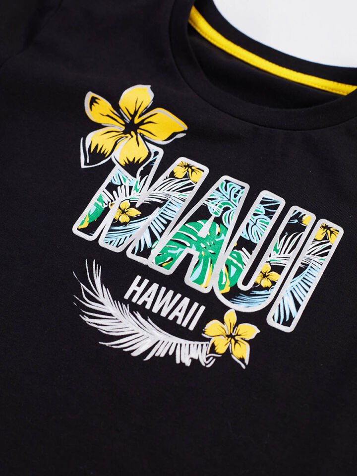 Maui Kız Çocuk Crop Top Şort Takım