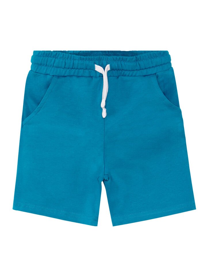 Tatil Erkek Çocuk T-shirt Şort Takım 10 Y - Mavi, Beyaz