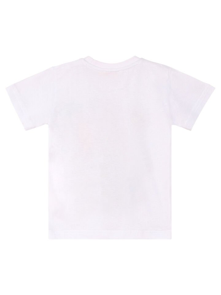 Tatil Erkek Çocuk T-shirt Şort Takım 6 Y - Mavi, Beyaz