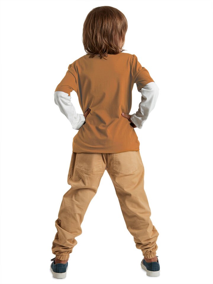 Jeep Erkek Çocuk T-shirt Gabardin Pantolon Takım 10 Y