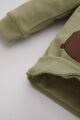 Erkek Bebek Bisiklet Yaka Hayvan Desenli İçi Yumuşak Tüyü İnce Sweatshirt