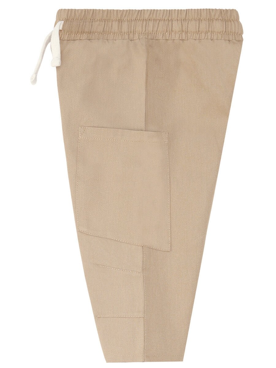 Safari Erkek Çocuk T-shirt Gabardin Şort Takım