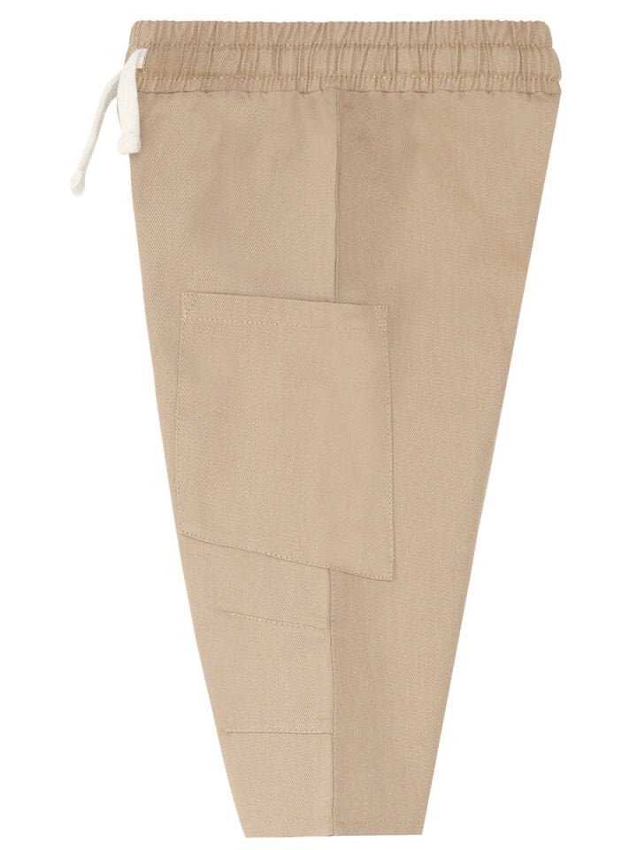 Safari Erkek Çocuk T-shirt Gabardin Şort Takım