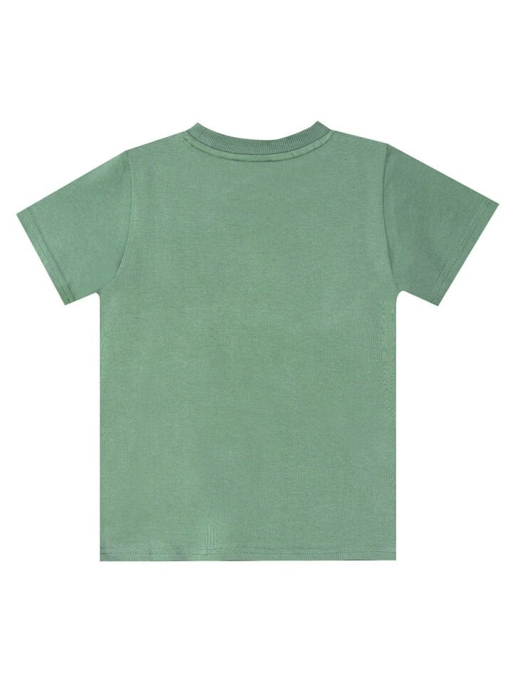 Safari Erkek Çocuk T-shirt Gabardin Şort Takım