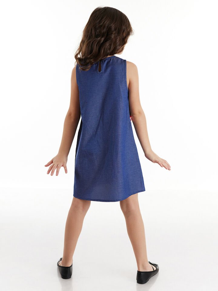 Kedi Aşkı Kız Çocuk Elbise