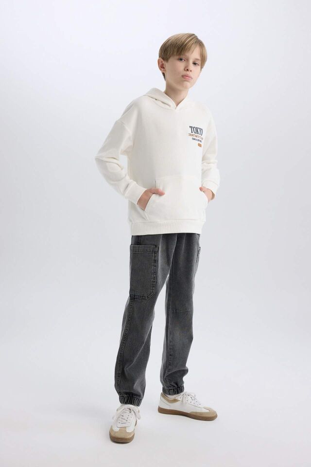 Erkek Çocuk Jogger Fit Jean Pantolon