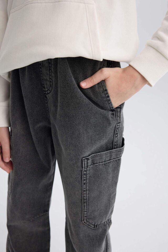 Erkek Çocuk Jogger Fit Jean Pantolon