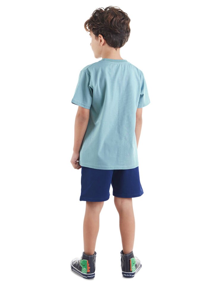 Tigers Erkek Çocuk T-shirt Şort Takım 10 Y - Mavi, Lacivert