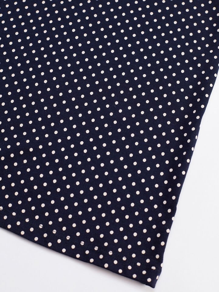 Çiçekler Kız Çocuk Puantiyeli Elbise