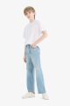 Erkek Çocuk Wide Leg Geniş Paça Jean Pantolon