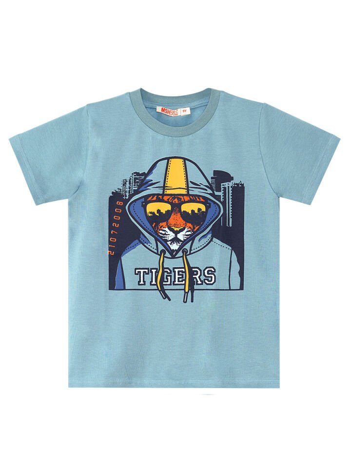 Tigers Erkek Çocuk T-shirt Şort Takım 8 Y - Mavi, Lacivert