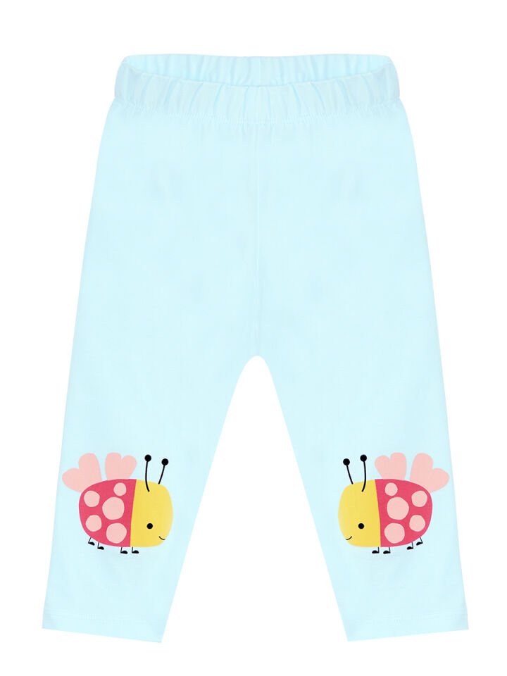 Uğur Böceği Kız Çocuk Tunik Tayt Takım