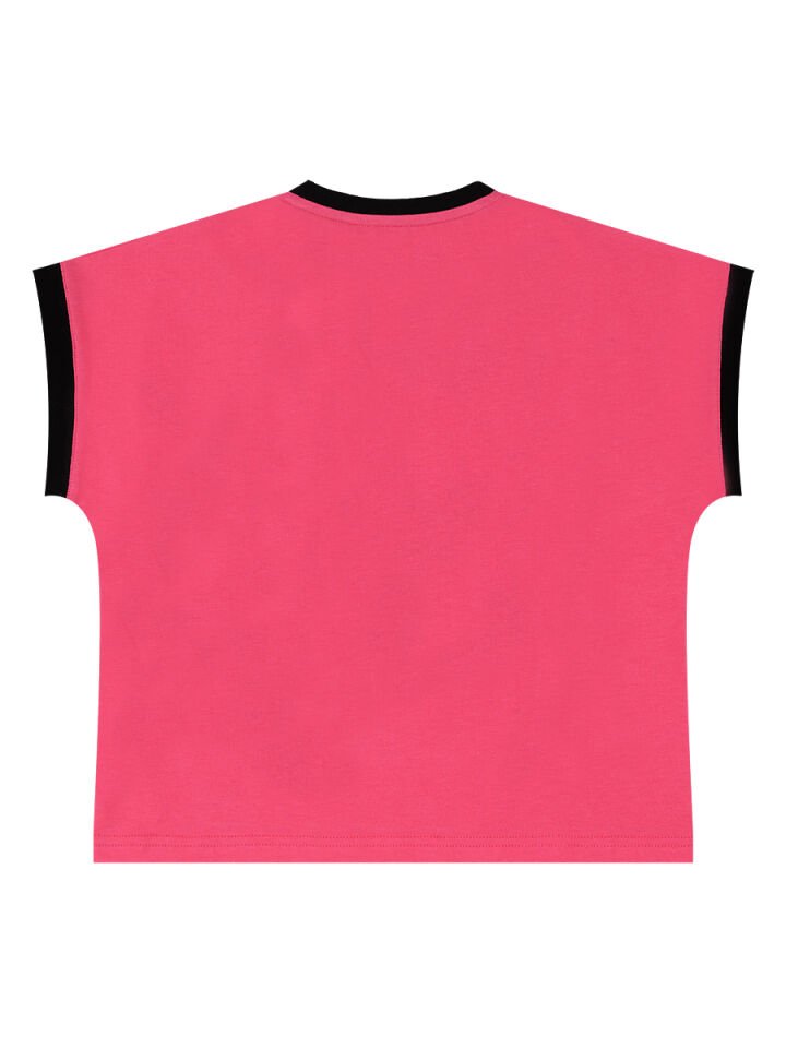 Wild And Free Kız Çocuk T-shirt Şort Takım 4 Y - Pembe