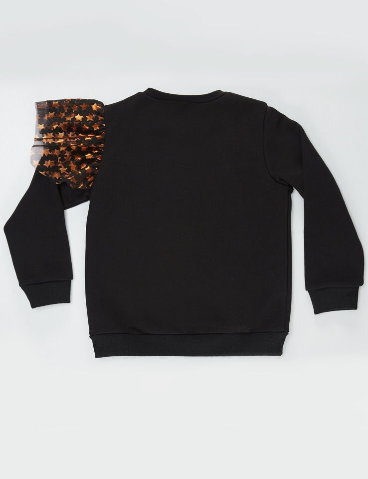 Sıkı Dostlar Tüllü Kız Çocuk Sweatshirt