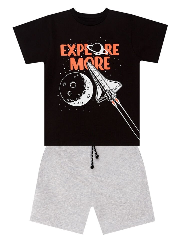 Explore Erkek Çocuk T-shirt Şort Takım