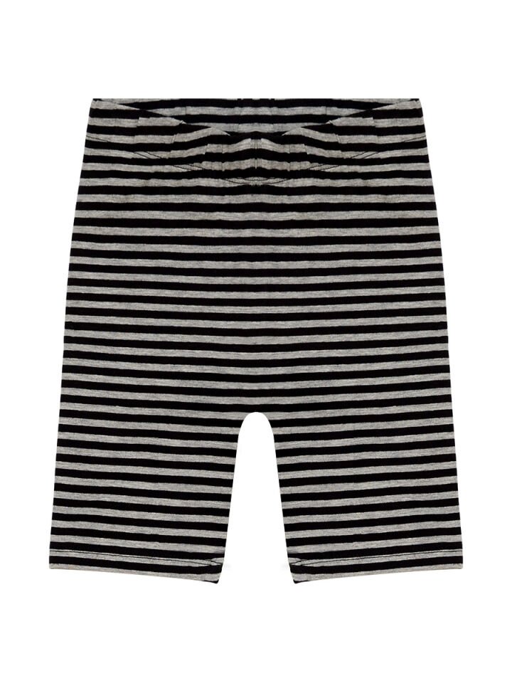 Zarif Unicorn Kız Çocuk Gri Siyah Tunik Tayt Takım 3 Y - Gri