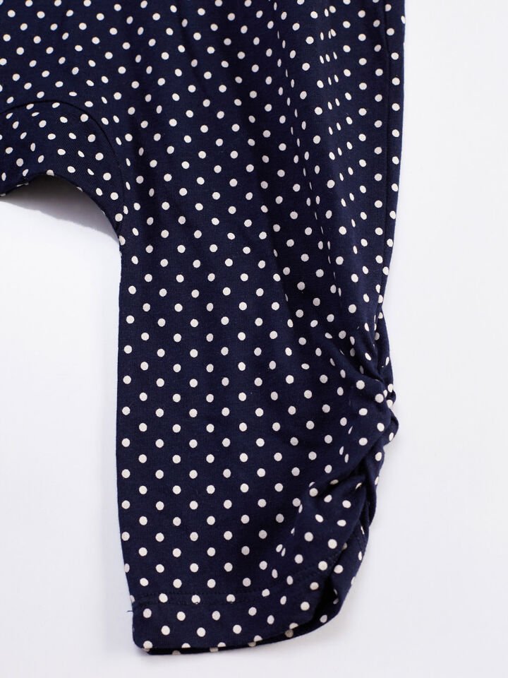 Kedi Puanlı Kız Çocuk Tulum