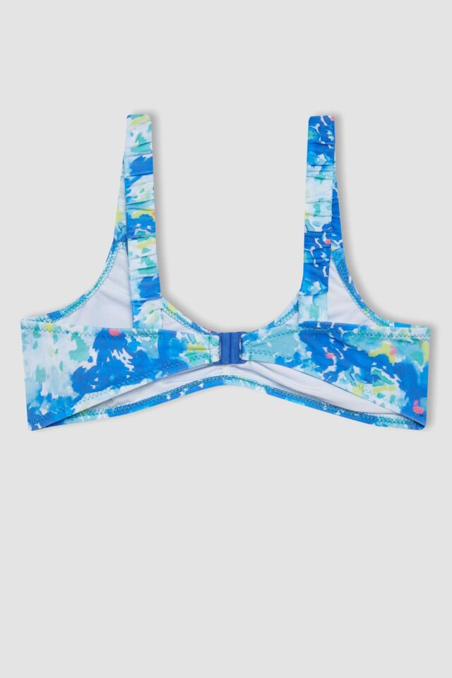 Kız Çocuk Desenli Bikini Takımı