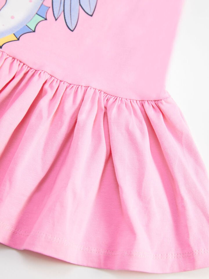 Seacorn Kız Çocuk Pembe Elbise