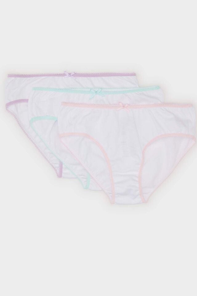 Kız Çocuk 3'lü Slip Külot
