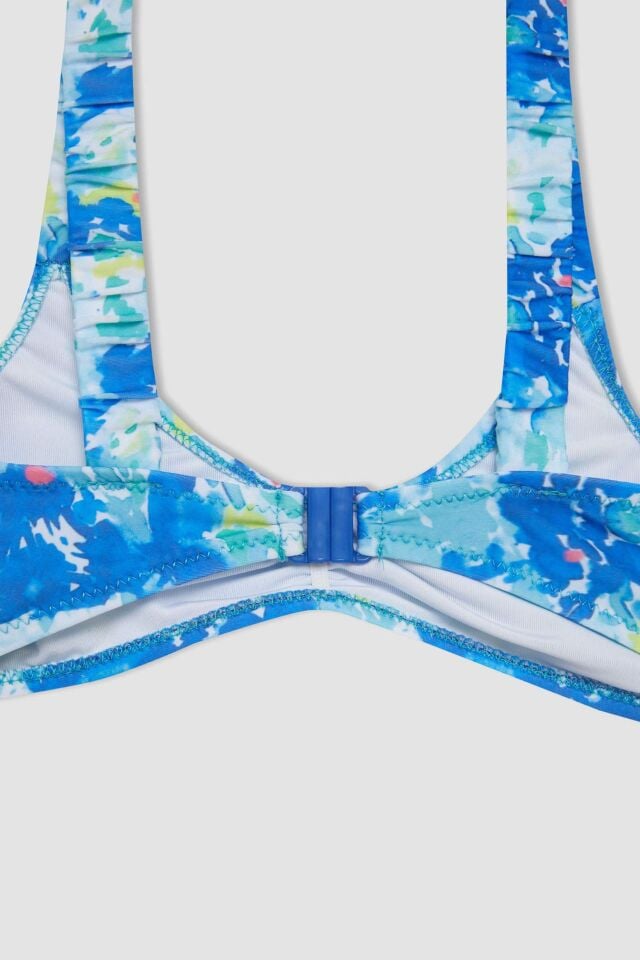 Kız Çocuk Desenli Bikini Takımı 11/12 Yaş - Kız Çocuk - Genç Kız