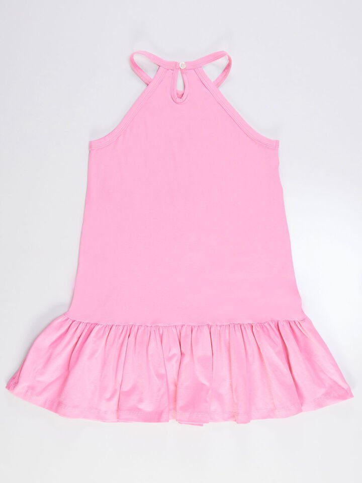 Seacorn Kız Çocuk Pembe Elbise 9 Y - Pembe