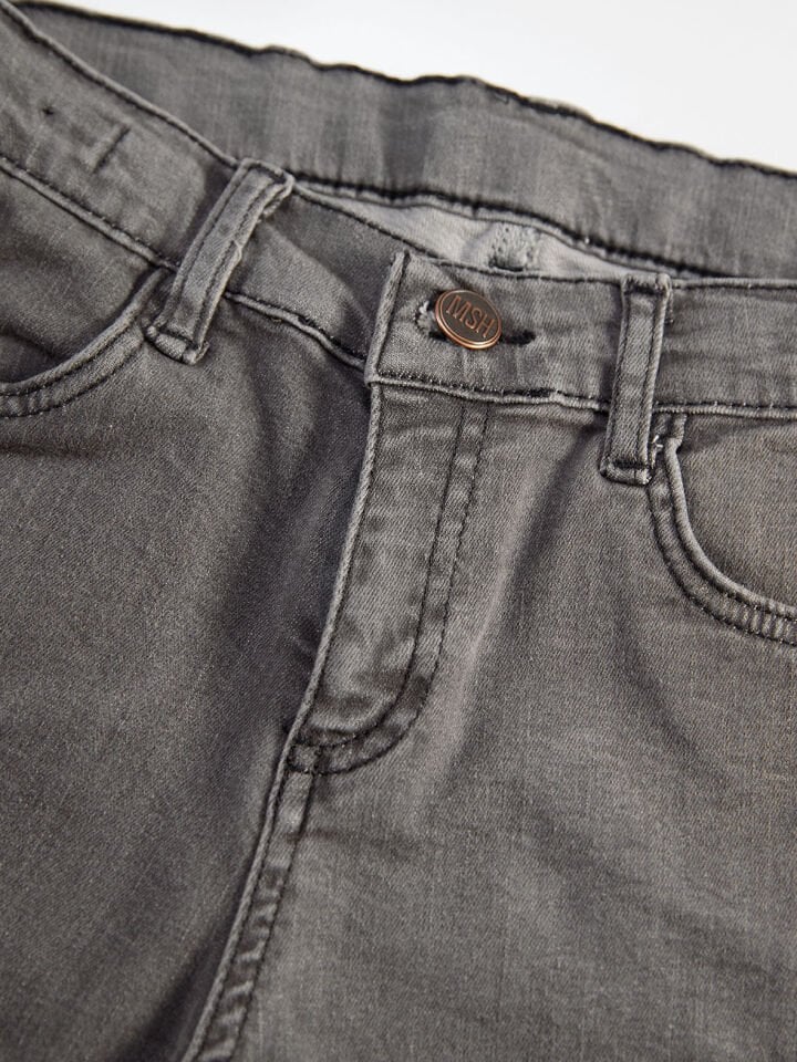 Fast Erkek Çocuk T-shirt Denim Şort Takım