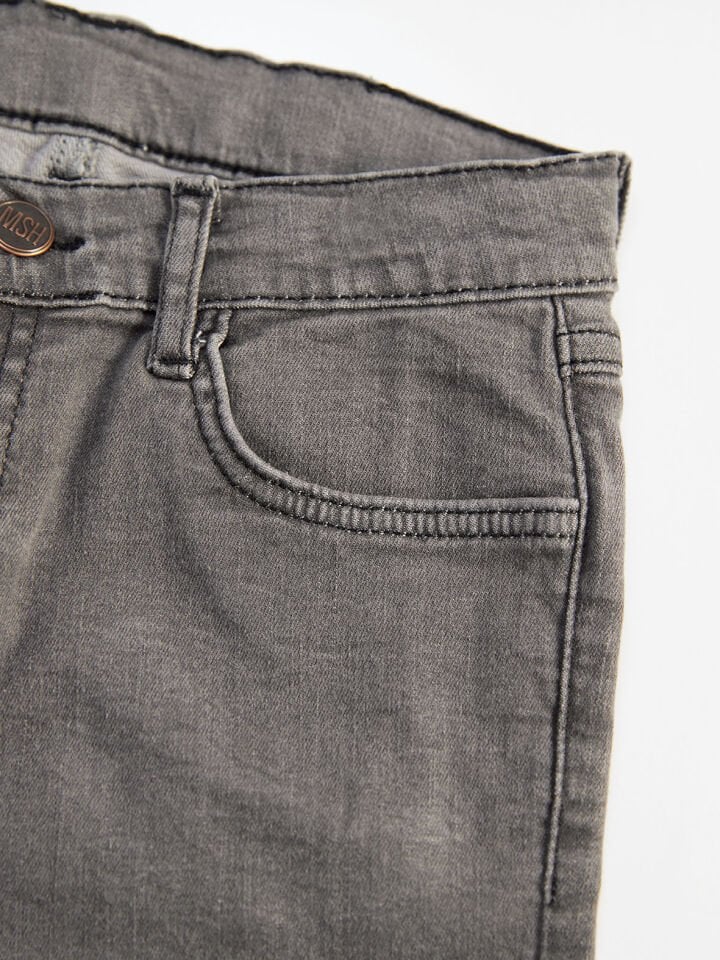 Fast Erkek Çocuk T-shirt Denim Şort Takım