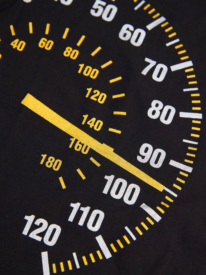 Fast Erkek Çocuk T-shirt Denim Şort Takım 4 Y - Siyah, Gri