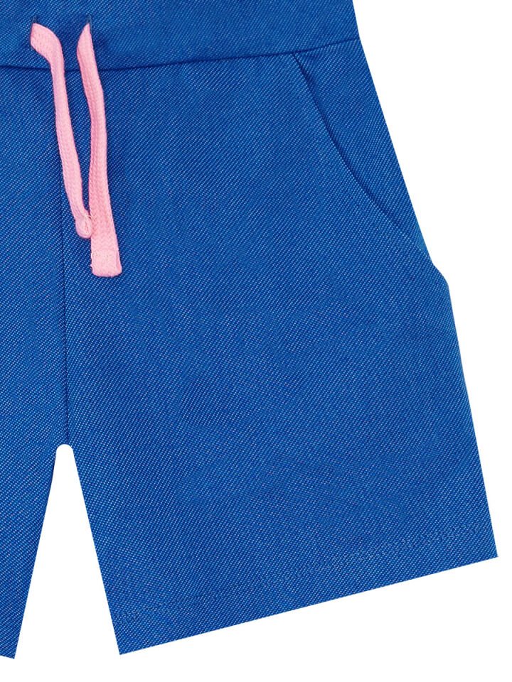 Tatlı Kurabiyeler Kız Çocuk T-shirt Şort Takım 7 Y - Pembe