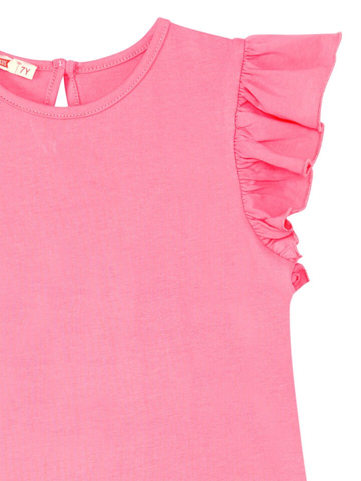 Ayıcıklar Kız Çocuk Pembe Elbise 7 Y - Pembe