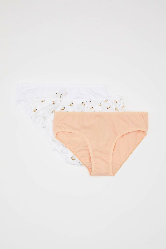 Kız Çocuk 3'lü Slip Külot