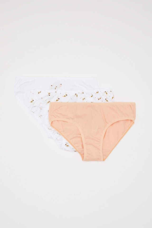 Kız Çocuk 3'lü Slip Külot