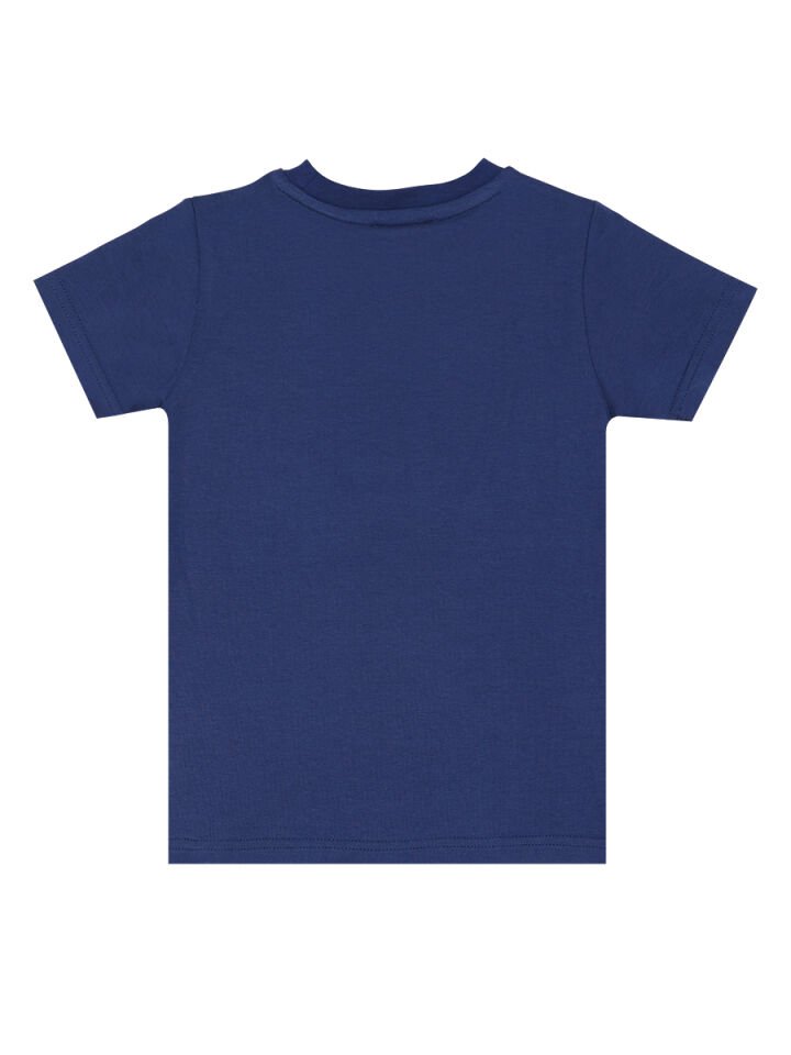 Surfer Croco Erkek Çocuk T-shirt Şort Takım 5 Y - Lacivert, Turuncu