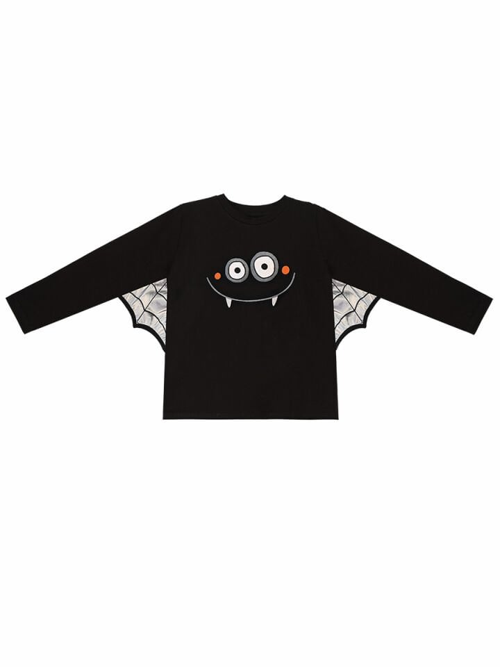 Halloween Erkek Çocuk Siyah T-shirt