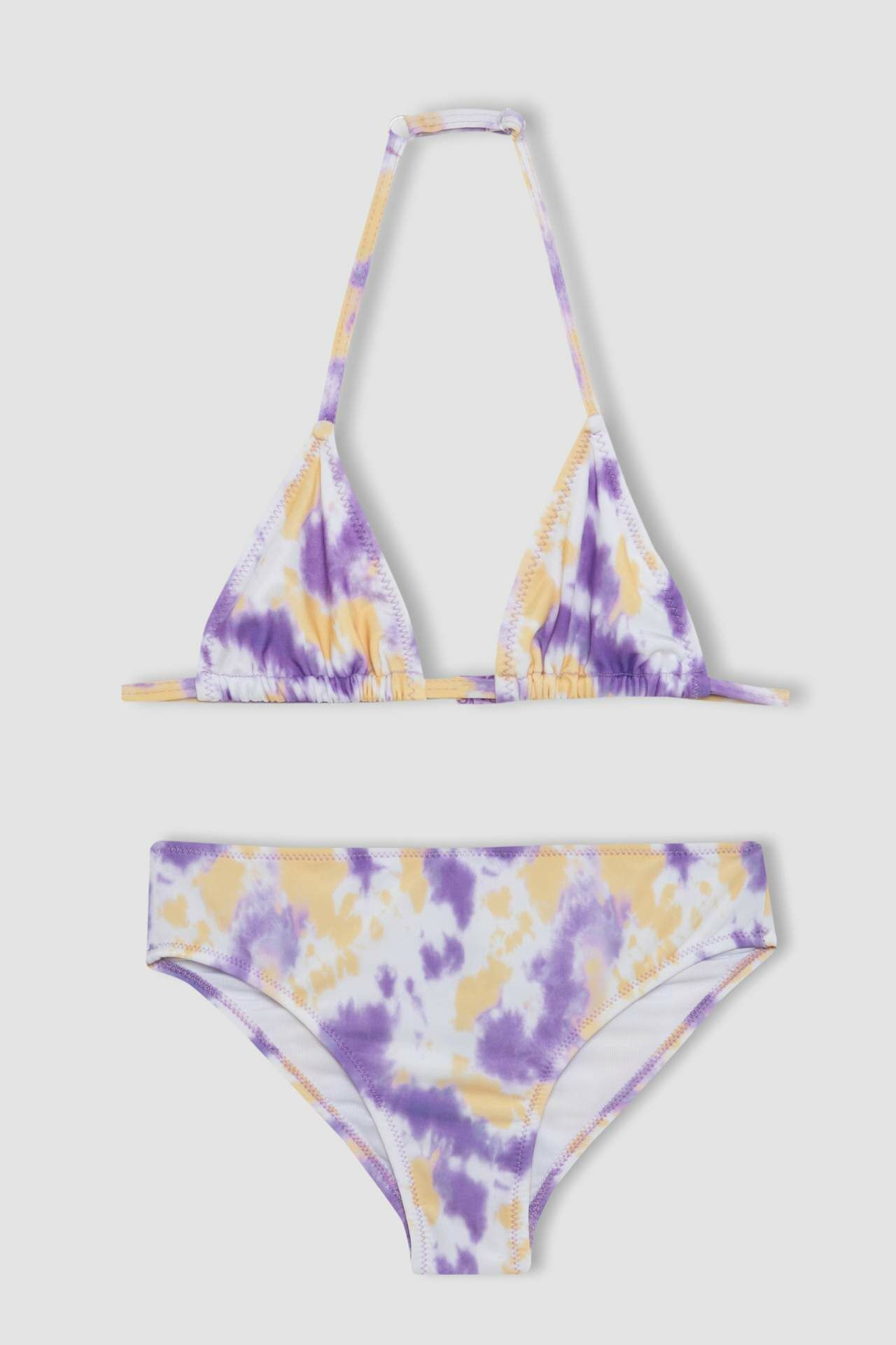 Kız Çocuk Batik Desenli Bikini Takımı
