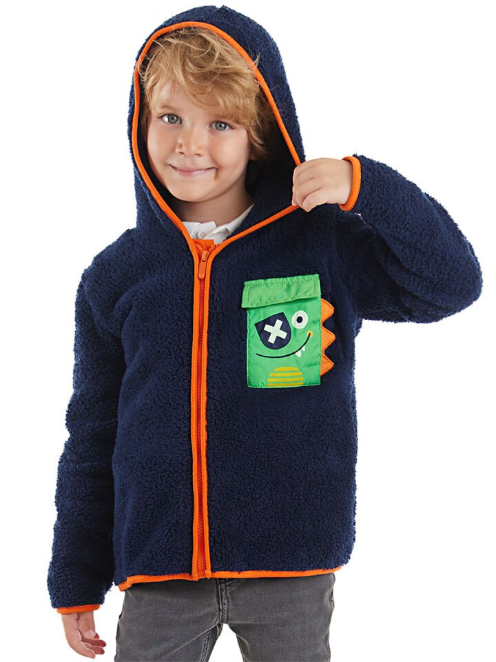 Korsan Dino Erkek Çocuk Sweatshirt 3 Y - Lacivert