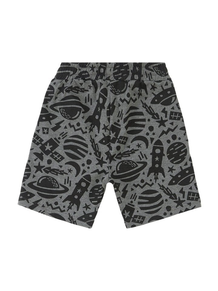 Uzay Roket Erkek Çocuk T-shirt Şort Takım