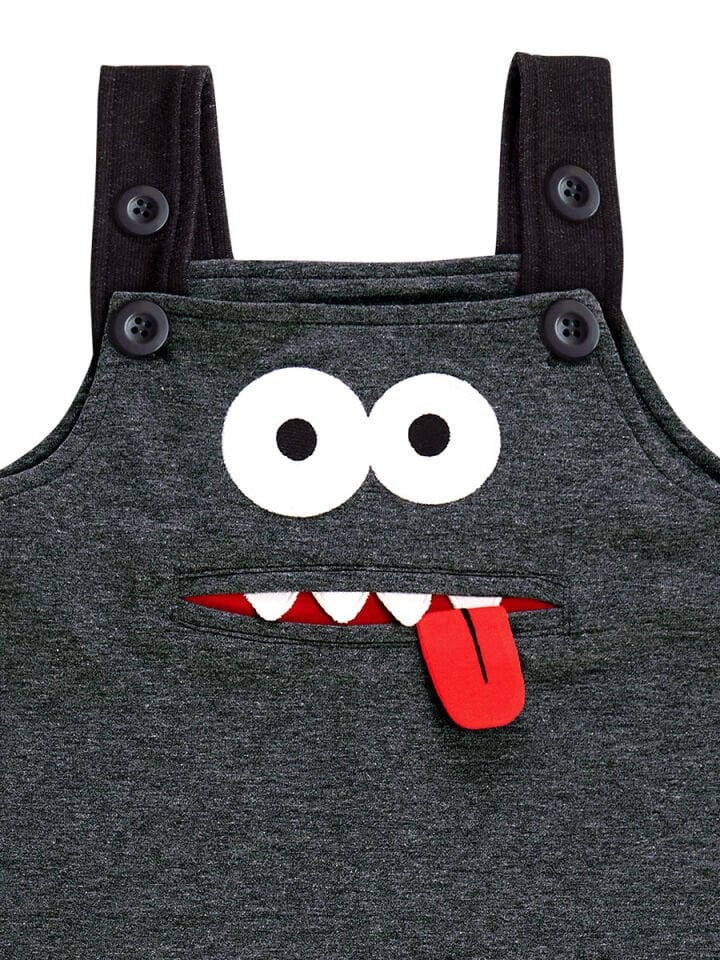 Zıpır Erkek Çocuk Tulum 5 Y - Gri