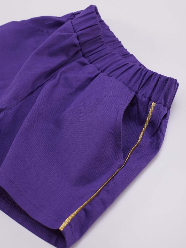 Dondurma Kız Çocuk T-Shirt Gabardin Şort Takım